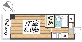 ロックグランデ船橋の間取り画像