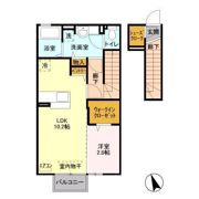 伊佐山ハイツの間取り画像