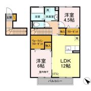 アンジュール芝山の間取り画像