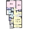 シャルマン若宮 Sの間取り画像
