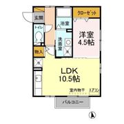メゾンランコントルの間取り画像