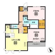 Fleur(フルール） Bの間取り画像