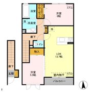 クローバーの間取り画像