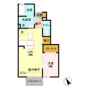 Spring Court（スプリング コート）の間取り画像