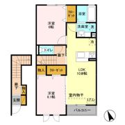 ドッググレイスコートの間取り画像