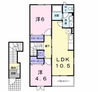 カーサコモドの間取り画像