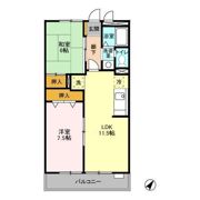 サンパレス薬円台の間取り画像