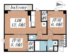コンドミニオMの間取り画像