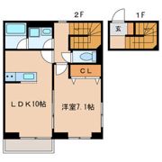 フロントフィールド津田沼の間取り画像