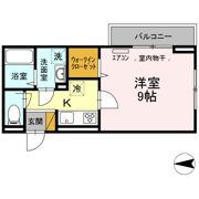 ベルフルールの間取り画像