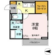 ベルフルールの間取り画像