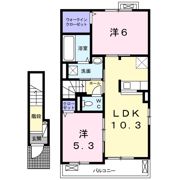 アンベリールBの間取り画像