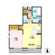 ゼピュロス学園の森 Kの間取り画像