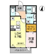 パインコートの間取り画像