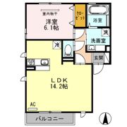 コンフォート見晴の間取り画像
