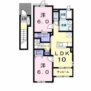 グレンゼントの間取り画像