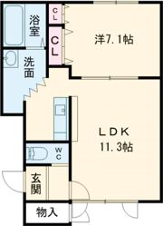 リュバーブ神居の間取り画像