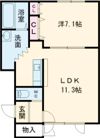 リュバーブ神居の間取り画像