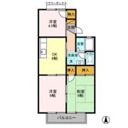 メゾンベール Aの間取り画像