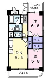 ウェスト・ベル 壱番館の間取り画像