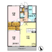 エスポワール Aの間取り画像