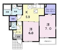 サイド・オフショアの間取り画像