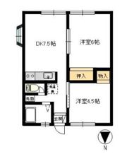 高田ハイツの間取り画像