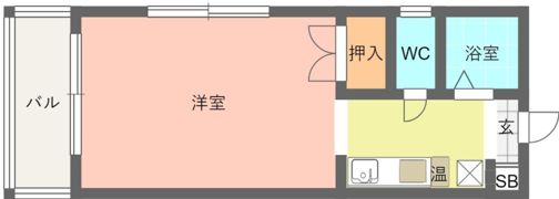 アメニティin唐津の間取り画像