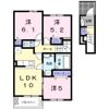 ウッディ オアシス Ⅱの間取り画像
