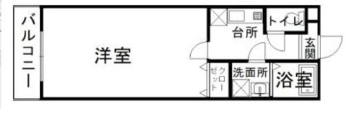 ライラック町田の間取り画像