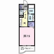 ランデュール岡本の間取り画像