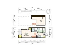 ハーモニーテラス梅林Ⅱの間取り画像