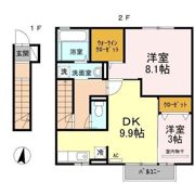 エスペランサ中曽根の間取り画像