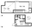 ボルベール学研都市の間取り画像