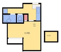 GOLDWING茶山の間取り画像