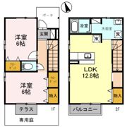 サル ドセジュールの間取り画像