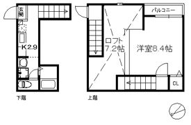 ウェルスグローリー九研の間取り画像