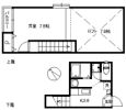 ボルベール学研都市の間取り画像