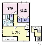 O＆Kレジデンス Bの間取り画像
