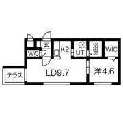 レジーナ南4条の間取り画像