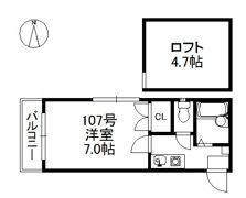 マキシム姪浜西Ⅱの間取り画像