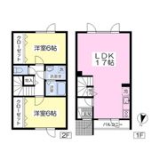 マイルストーン里塚A棟の間取り画像