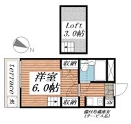 ジュネパレス市川第24－Aの間取り画像