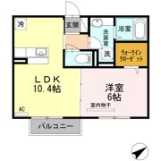 ディールーム後藤寺 C棟の間取り画像