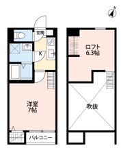 グリシーヌ西鶴間の間取り画像