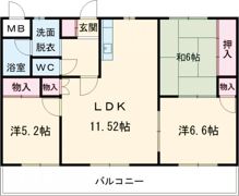 ドムール林の間取り画像