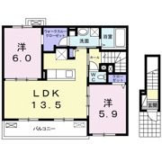 ベル ビオーラの間取り画像
