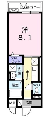 エ クールの間取り画像