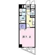 ウエスト フロント Aの間取り画像