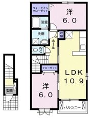 ラフィーネの間取り画像